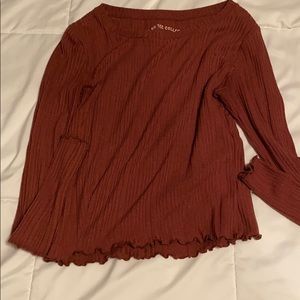 Aeropostale shrunken tee